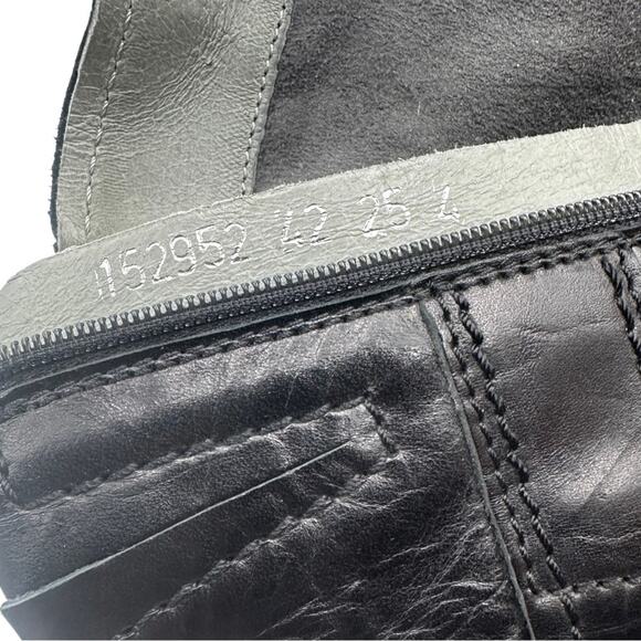 JOSEF SEIBEL women's black leather mid-calf boots - SIZE 11 - Picture 11 of 16